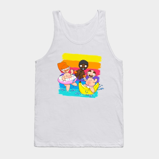 Pool Boys Gone Wild! Tank Top by LoveBurty